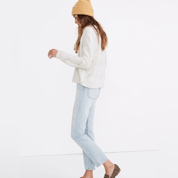 Madewell Charley Pullover Alpaca Blend Sweater Sz S - Picture 13 of 13